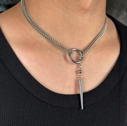 Slipketting choker met pin