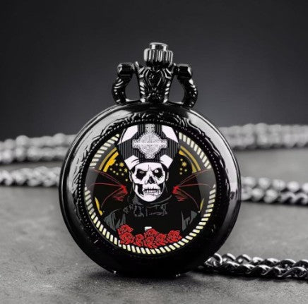 Kleine zwarte zakhorloge van Ghost