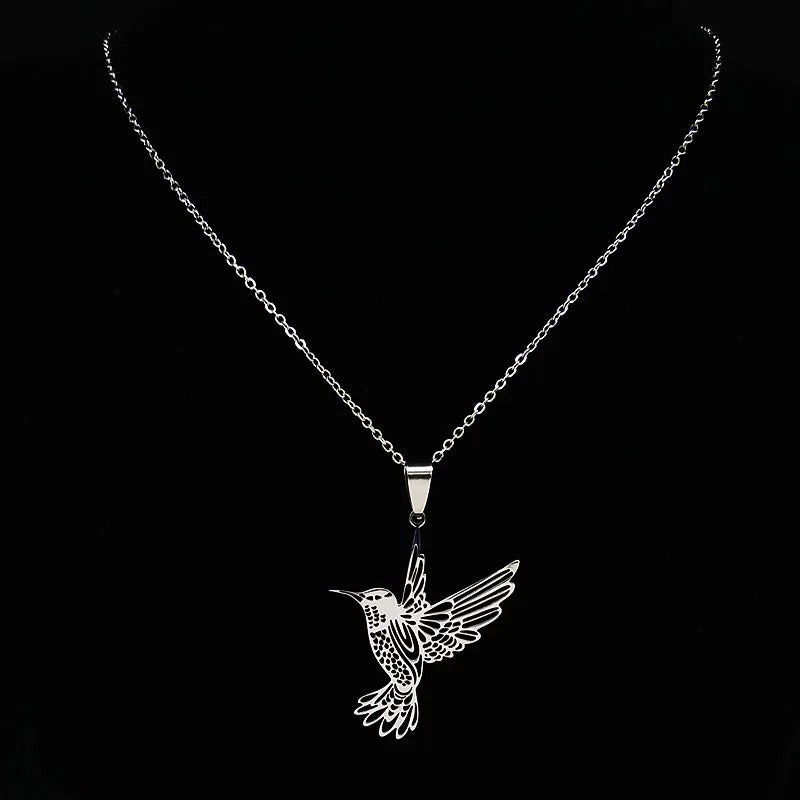 Halsketting met kolibri