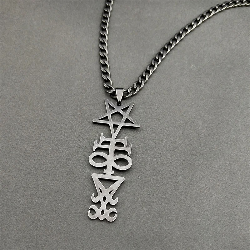 Satanische halsketting