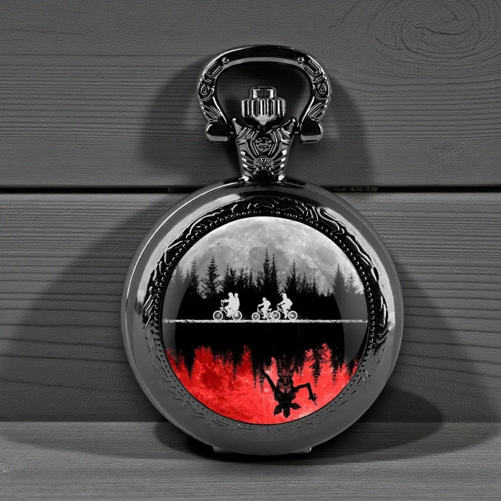 Kleine zwarte zakhorloge Stranger Things