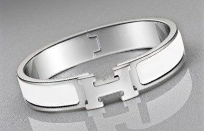 Brede stijve damesarmband