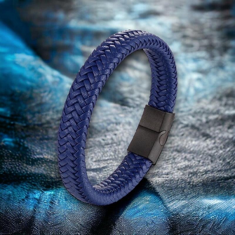 Gevlochten armband voor heren