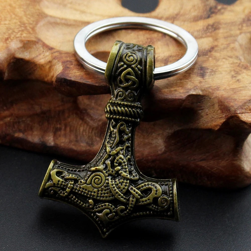 Sleutelhanger van Thor's hamer