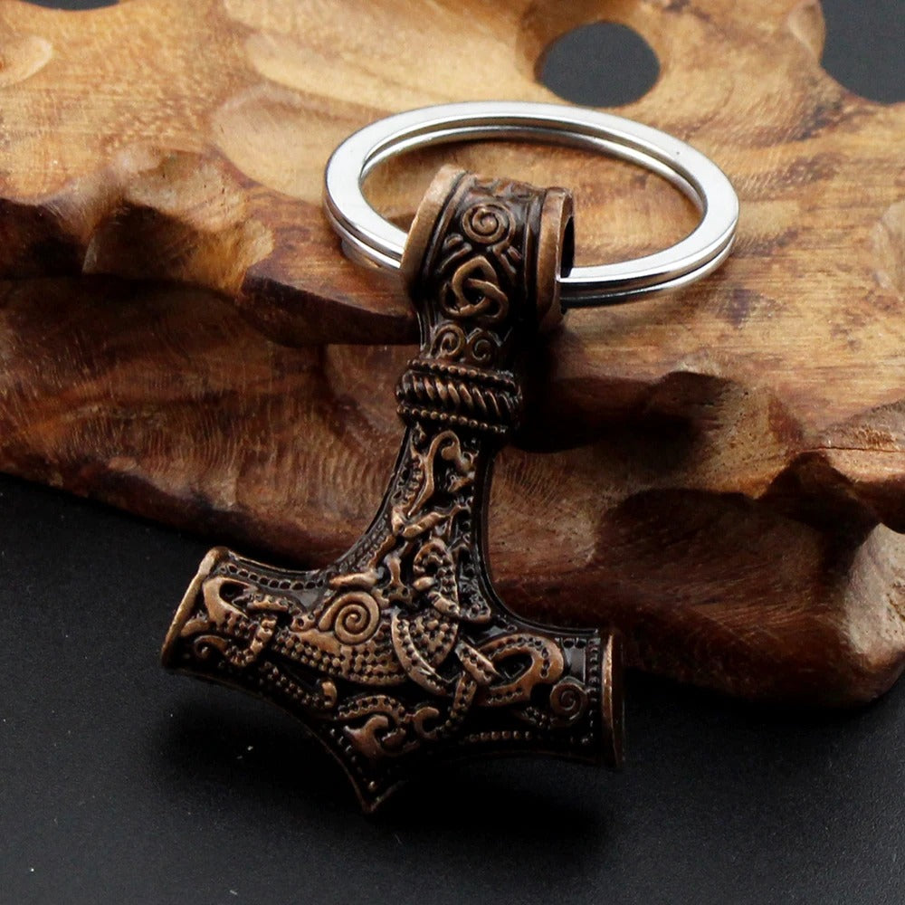 Sleutelhanger van Thor's hamer