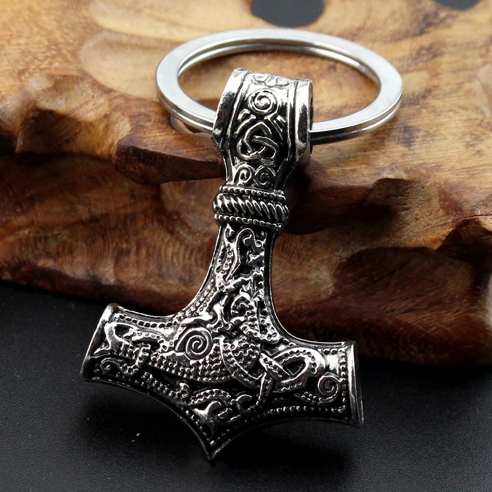 Sleutelhanger van Thor's hamer