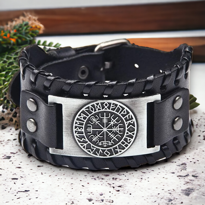Noorse Vikingarmband met Odin kompas