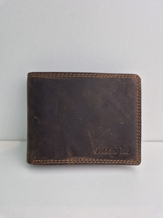 Effen platte herenportefeuille, RFID-proof