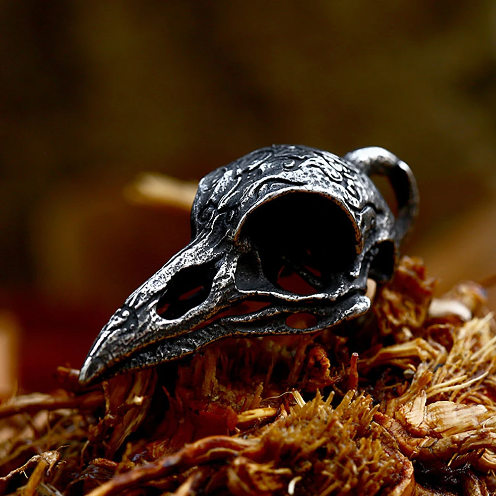 Halsketting met Crow's Skull