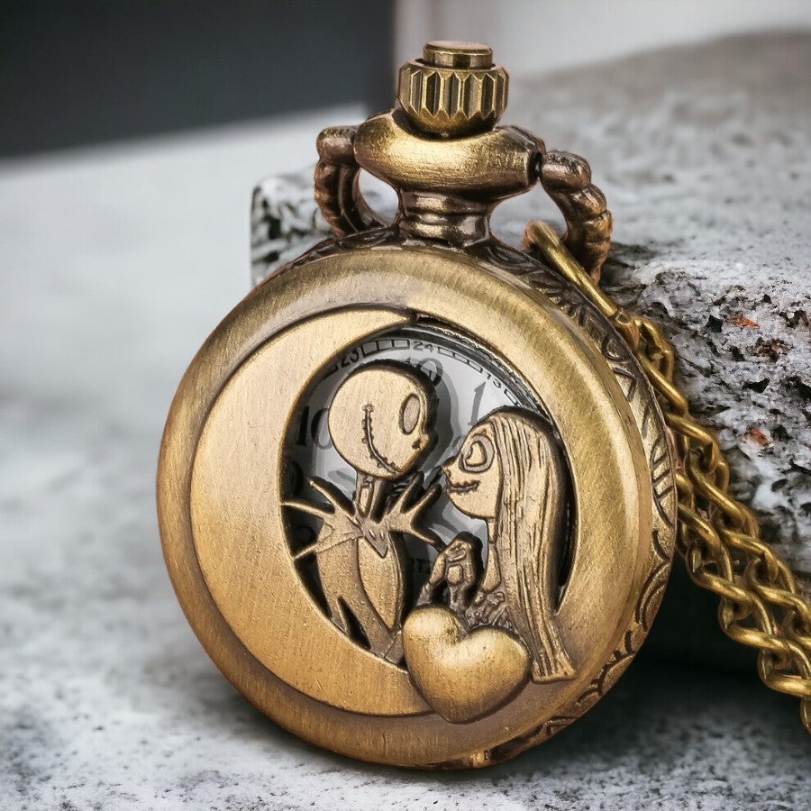 Kleine zakhorloge Jack loves Sally 27mm