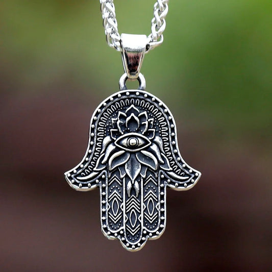 Halsketting met Hamsa-hand