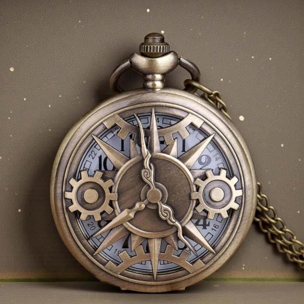Open Steampunk zakhorloge