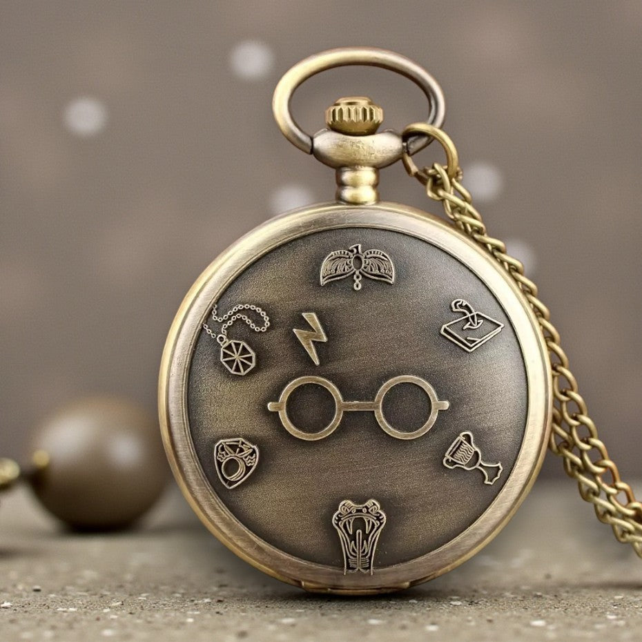 Zakhorloge Harry Potter symbooltjes