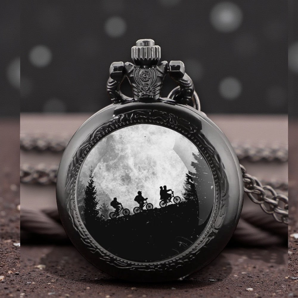 Kleine zwarte zakhorloge Stranger Things
