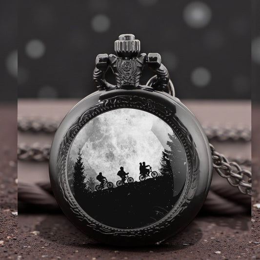 Kleine zwarte zakhorloge Stranger Things