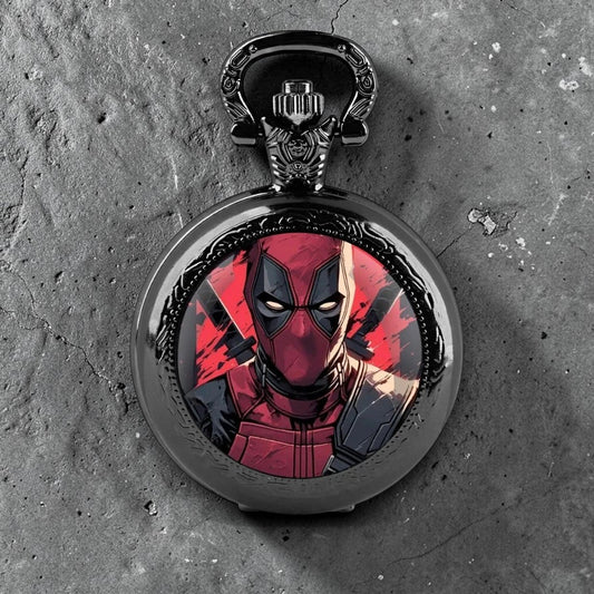 Kleine zwarte zakhorloge Deadpool