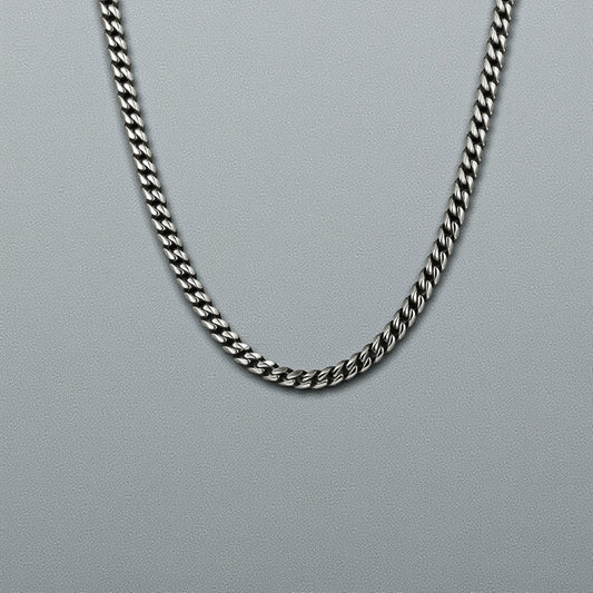 Retro stalen herenketting