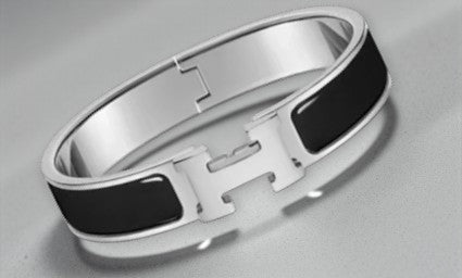 Brede stijve damesarmband